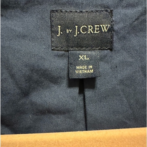 J by J Crew Mens Trench Coat XL - Picture 5 of 6